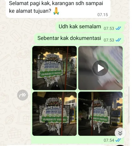 Pengiriman Papan Bunga Selamat Sruwohrejo Butuh