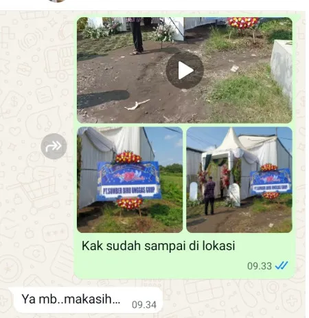 Pengiriman Karangan Bunga Sruwohrejo Butuh